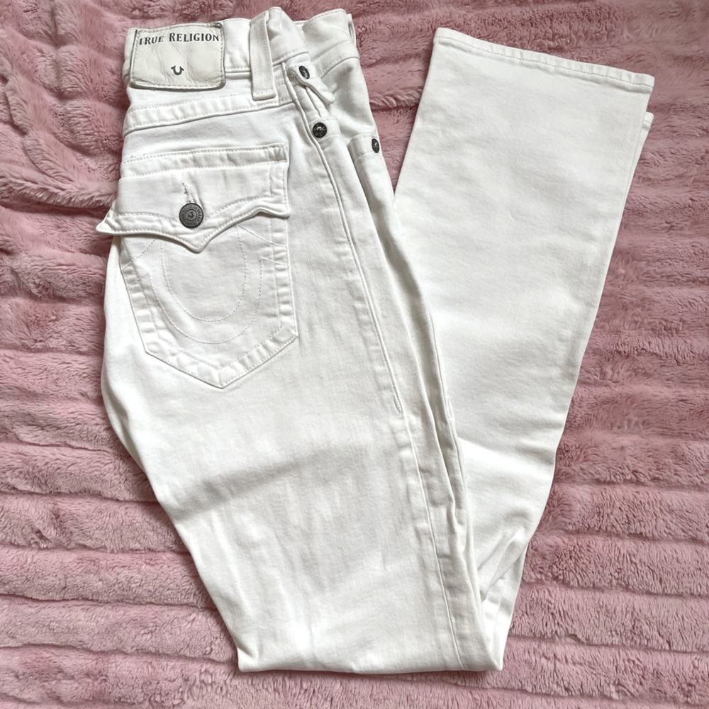 True Religion Ricky Relaxed Straight Lef Jeans
